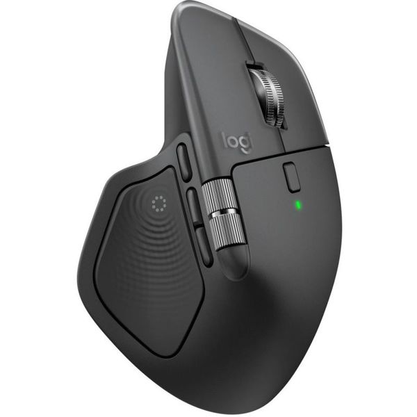 LOGITECH MX Master 4, Bezdrátová myš, grafitová