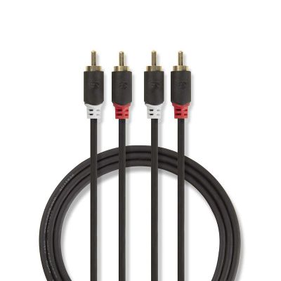 Kabel 2x Cinch konektor/2x Cinch konektor 3m NEDIS CABW24200AT30