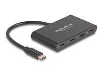 USB 3.2 Gen 2 USB Type-C  Hub with 4 x U
