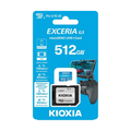 Paměťová karta KIOXIA micro SD 512 GB UHS-I U1 s adaptérem