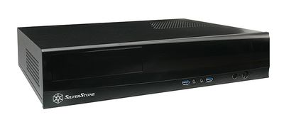 HTPC skrinka Silverstone SST-ML03B Milo - black