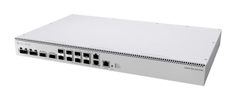 MikroTik CRS812-8DS-2DQ-2DDQ-RM, Cloud Router Switch