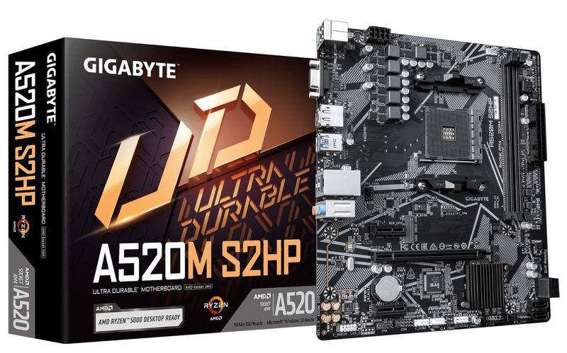 GIGABYTE A520M S2HP/AM4/mATX