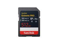Paměťová karta flash - 512 GB - Video Class V90 / UHS-II U3 / Class10 - SDXC UHS-II
