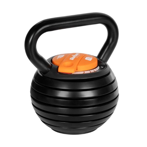 Kettlebell REBEL RBA-2324-18 18kg s nastavením nosnosti