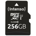INTENSO Micro SDXC karta 256GB Class10, UHS-1
