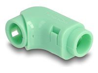 Cable Clips for Angling 8 pieces green