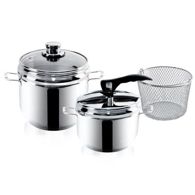 Tlakový hrnec ORION Profi Duo 5l+3,5l