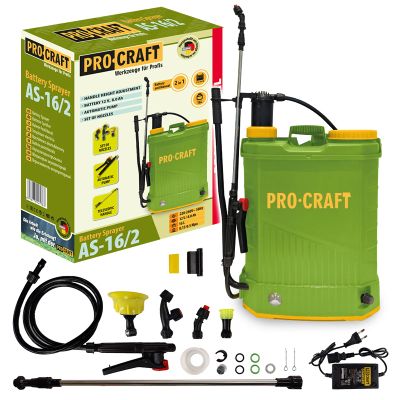Postřikovač AKU PROCRAFT AS-16/2