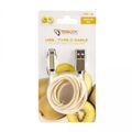 SBOX USB-TYPEC-15G Kabel USB 2.0/TypeC 1,5 m zlatý