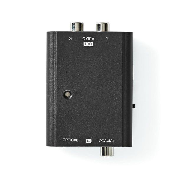 Převodník Toslink/2x Cinch NEDIS ACON2509BK