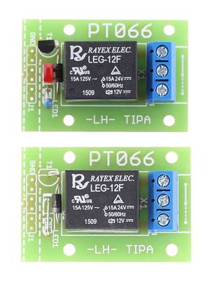Stavebnice TIPA PT066A Relé deska se spínacím tranzistorem a LED