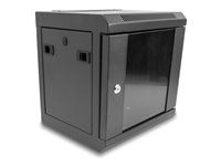 10? Network Cabinet with glass door 6U b
