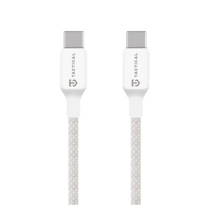 Tactical Stitch Thread Cable USB-C/USB-C 1m White