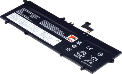 Baterie T6 Power pro Lenovo ThinkPad T490s, T495s, T14s Gen 1, 4950mAh, 57Wh, 3cell, Li-Pol