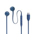 JBL Tune 305 USB-C, Sluchátka, modrá