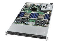 Server - instalovatelný do racku 1U - 2-směrný - bez CPU - RAM 0 GB - SATA - vyměnitelný za chodu 2.5", 3.5" zásuvka(y) - bez HDD - Gigabit Ethernet, 10 Gigabit Ethernet - monitor: žádný