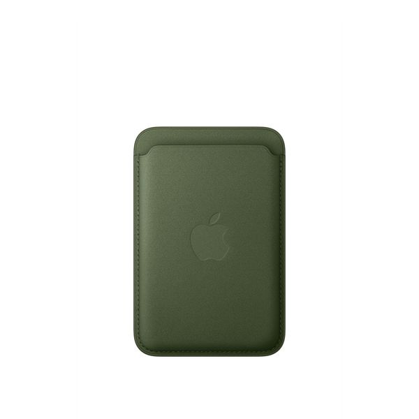 iPhone FineWoven Wallet with MS – Moss