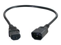 Prodlužovací šňůra - power IEC 60320 C13 do IEC 60320 C14 - AC 250 V - 2 m