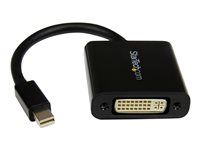 1920x1200 - 1080p - Dongle - Monitor Adapter - Mini DisplayPort Adapter - Mini DP to DVI (MDP2DVI3) - DVI adaptér - Mini DisplayPort (M) do DVI-I (F) - 17 cm - černá