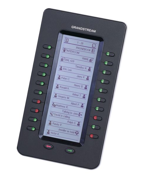 Grandstream GXP2200EXT, přídavný modul, LCD displej, 40 BLF tlačítek (GXP2170, GXP2140, GXV3240)