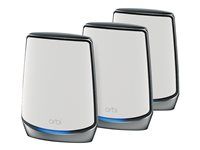 Systém WiFi - (router, 2 extendery) - mesh 1GbE, 2.5GbE - Wi-Fi 5, Wi-Fi 6 - Tri-Band