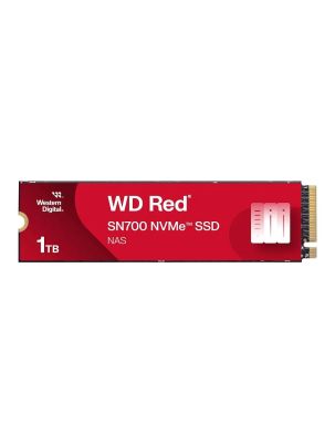 QNAP WD, SSD, Red SN700, PCIe NVMe Gen3, M.2 2280, 1TB, WDS100T1R0C