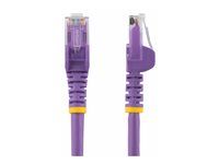 15m Purple Snagless Cat6 UTP Patch Cable - N6PATC15MPL
