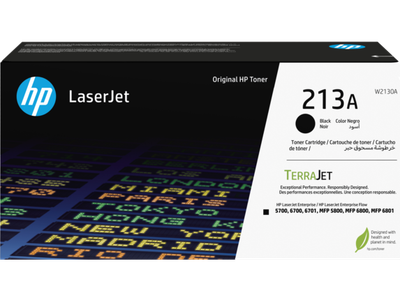 HP W2130A, black toner. kazeta HP LaserJet 213A