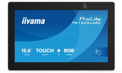 16" iiyama TW1625LASC-B3PNR:IPS,FHD,Android,NFC,PO