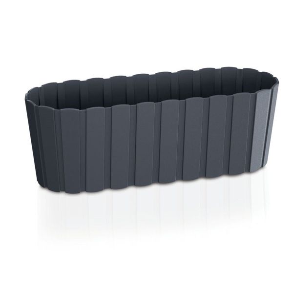Květináč BOARDEE CASE antracit 38,3cm
