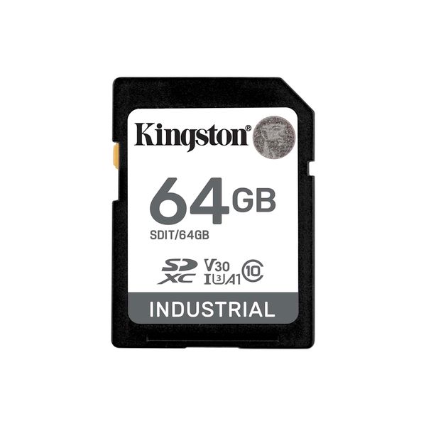 Kingston Industrial/SDXC/64GB/UHS-I U3 / Class 10