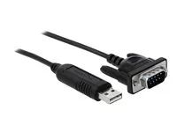 Sériový kabel - USB (M) do DB-9 (M) - 1.8 m - černá