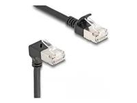 RJ45 Network Cable Cat.6A S/FTP Slim 90°