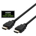 DELTACO Kabel HDMI 2.1 M/M 1m, 8K Ultra High, černý