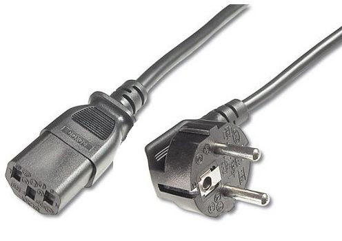 AKCE: Síťový napájecí kabel 230V k počítači, 1.5 m