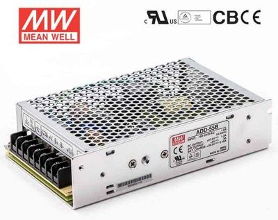 MEANWELL - AD-55A - Průmyslový napájecí zdroj 12-14,5V (55W) se zálohovací funkcí