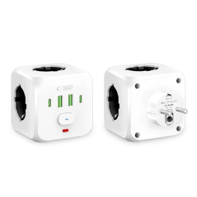 Zásuvka rozbočovací TECHPROTEC PCL3X4