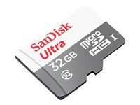 Paměťová karta flash (adaptér microSDHC - SD zahrnuto) - 32 GB - Class 10 - microSDHC UHS-I