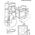 ELECTROLUX Vestavná trouba EOF3H50BK