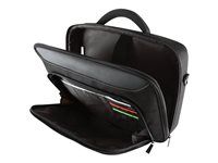 Targus Classic+ Clamshell - Brašna na notebook - 17" - 18" - cerná, cervená
