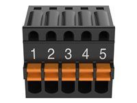 Serial connector - terminál s 5 piny (balení 10) - pro AXIS F9111 Main Unit