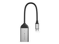 HyperDrive - Video adaptér - USB-C s piny (male) do HDMI se zdírkami (female) - stríbrná - podpora 4K144Hz, podpora 8K60Hz