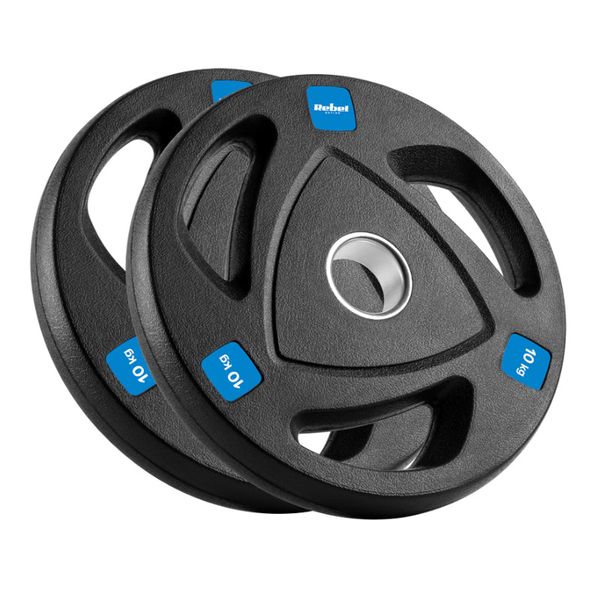 Sada litinových závaží REBEL RBA-2110 2x10kg
