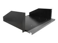 19-inch pull-out shelf 3U black