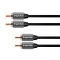 Kabel 2xCinch konektor/2xCinch konektor 1,8m KRUGER & MATZ KM0305