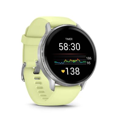 GARMIN VENU 4, Smart hodinky, Gray/ Silver 45