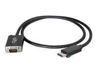 M/M - Kabel adaptéru - kompatibilní s TAA - DisplayPort (M) do HD-15 (VGA) (M) - 4.57 m - křídlové šrouby, aktivní, podpora 1920 x 1200 (WUXGA) - černá