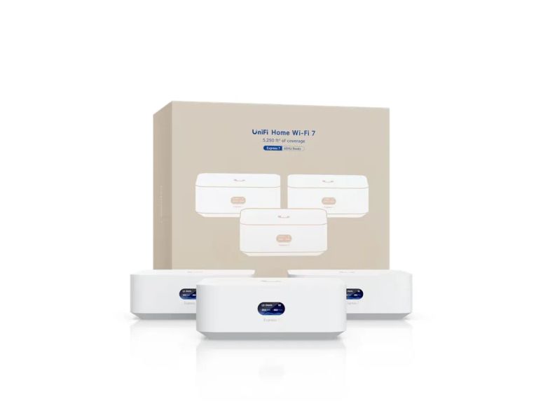 Ubiquiti UX7-3, UniFi Express 7, Whole Home WiFi (3-pack)