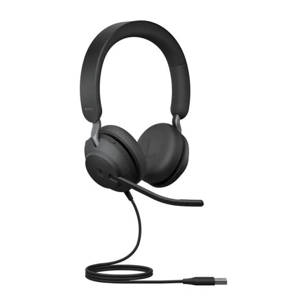 JABRA Evolve2 40 SE, Sluchátka, Stereo, USB-A, Tea